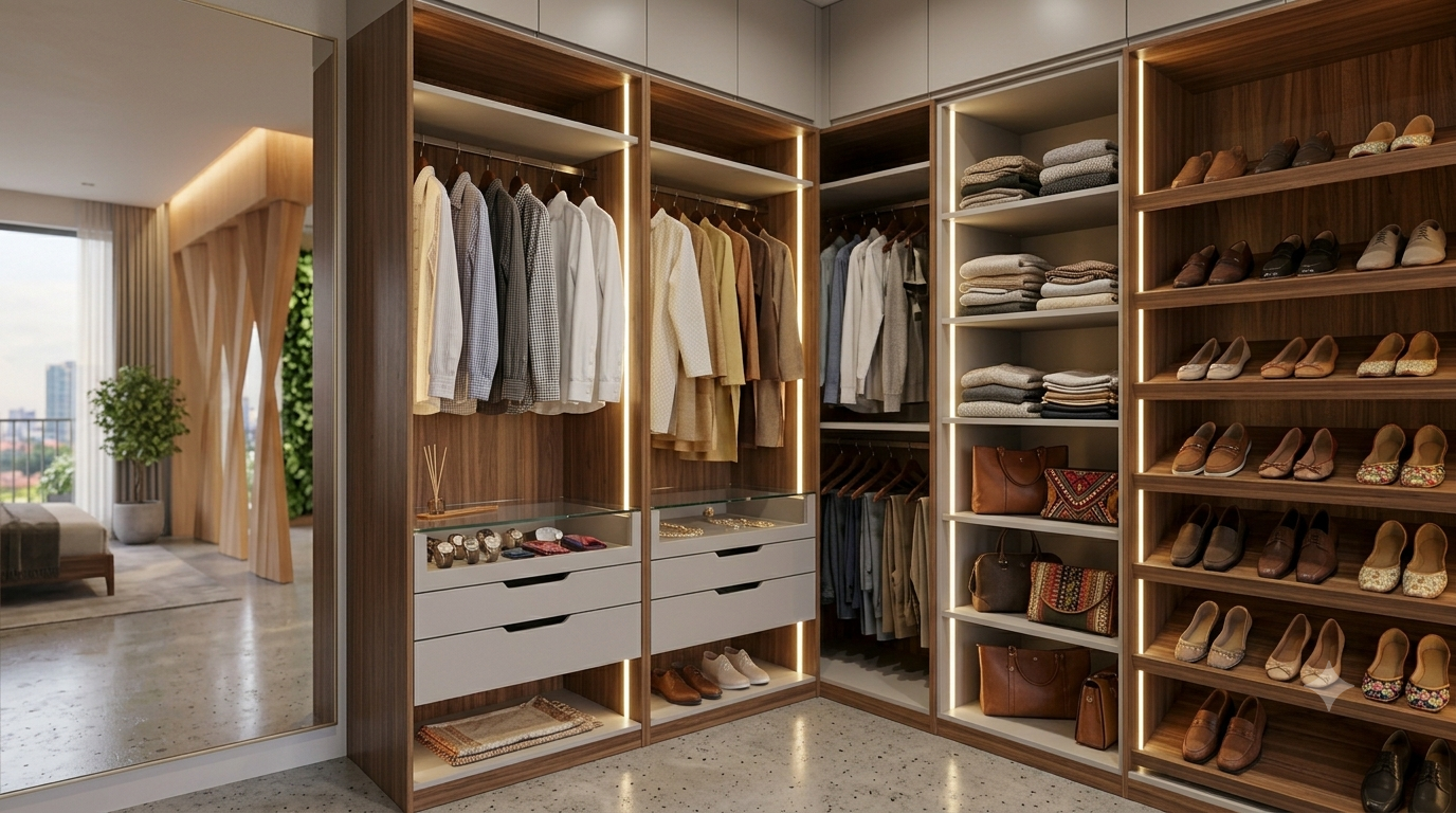 Custom Wardrobe Solutions in East Delhi